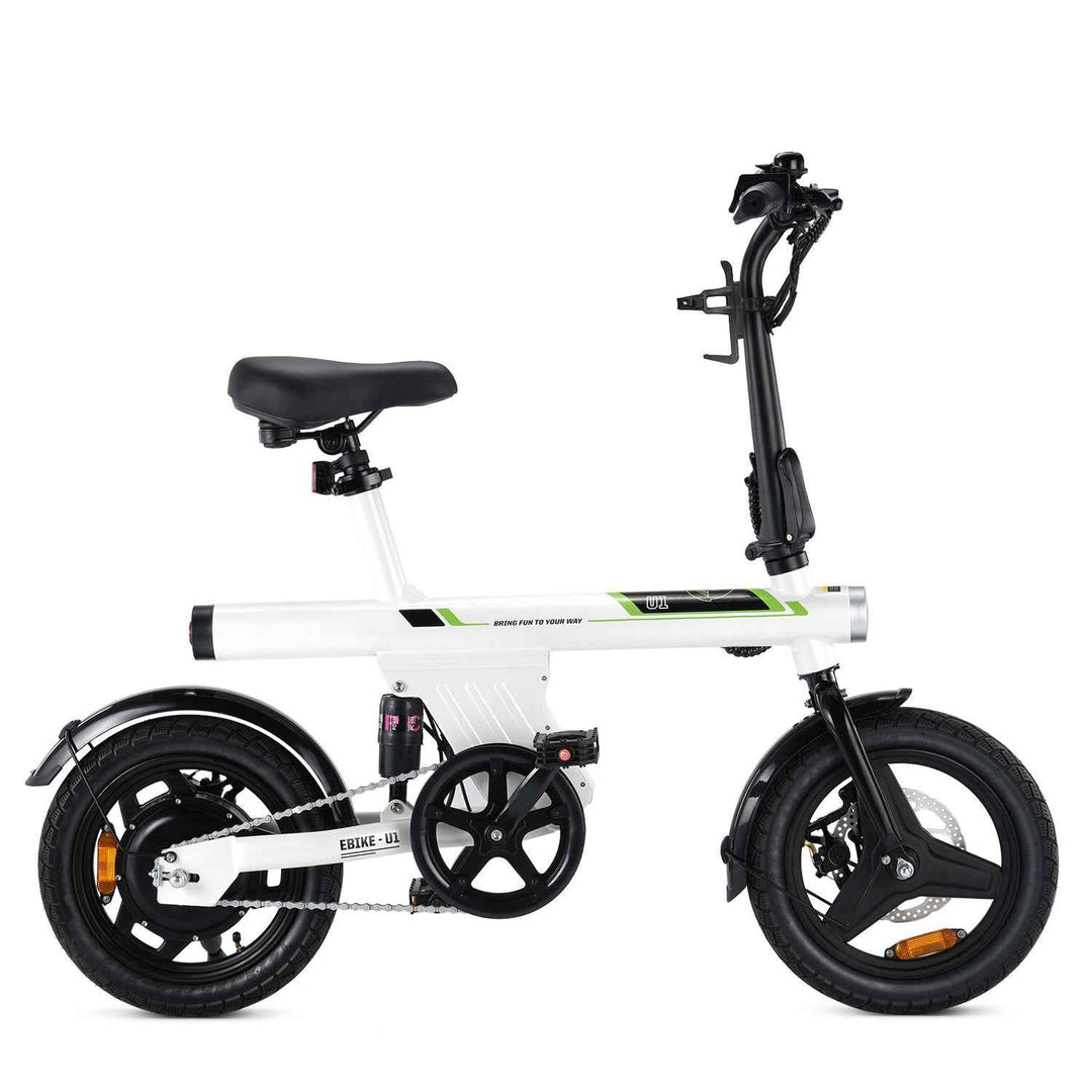 Finbike U1 Electric Commuter Bike 14" Tires 36V 7.8Ah Battery