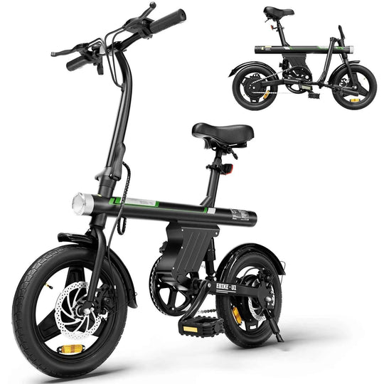 Finbike U1 Electric Commuter Bike 14" Tires 36V 7.8Ah Battery