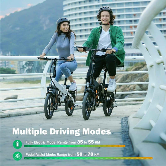 Finbike U3 Electric Foldable Bike 16" Tires 36V 7.8Ah Battery