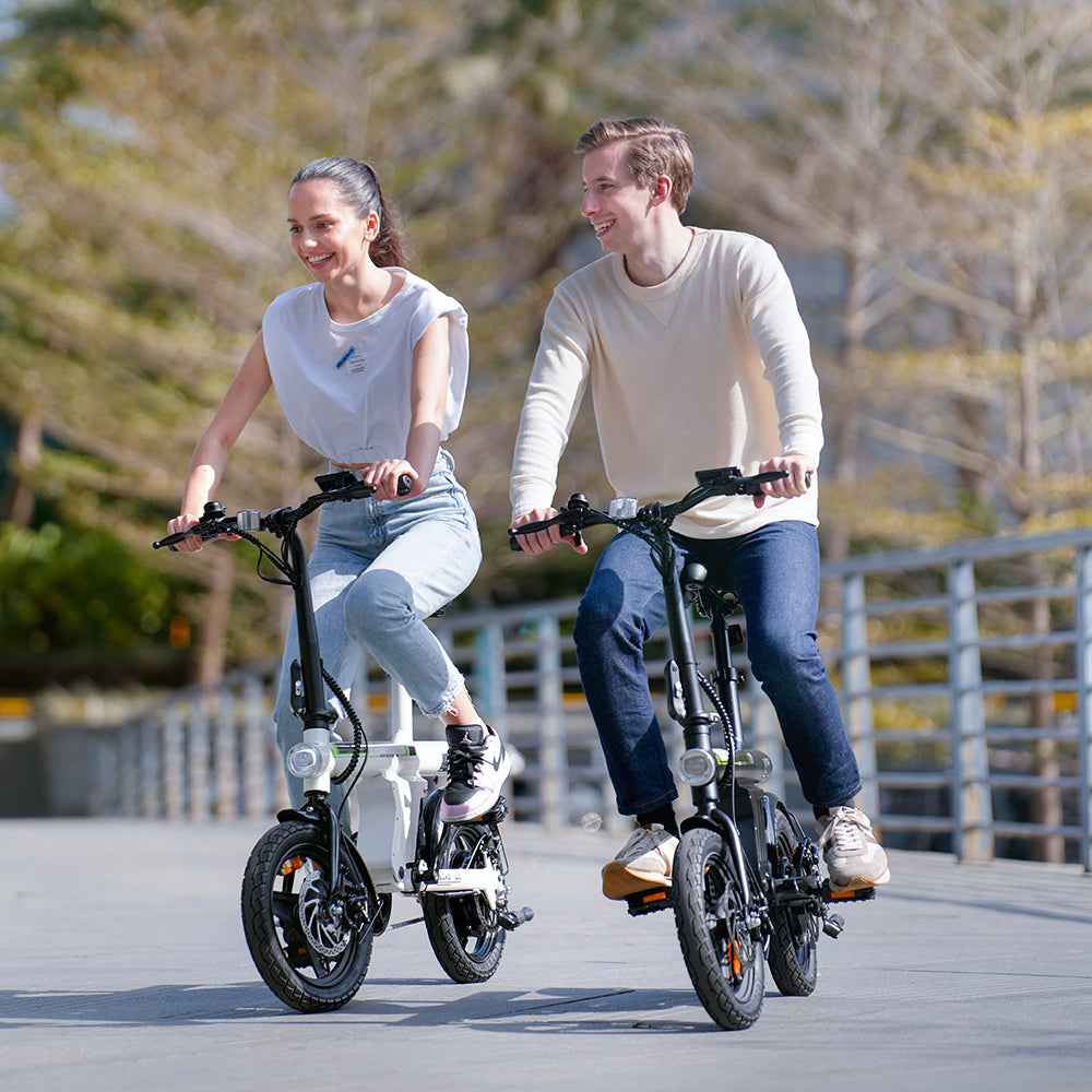 Finbike U1 Electric Commuter Bike 14" Tires 36V 7.8Ah Battery