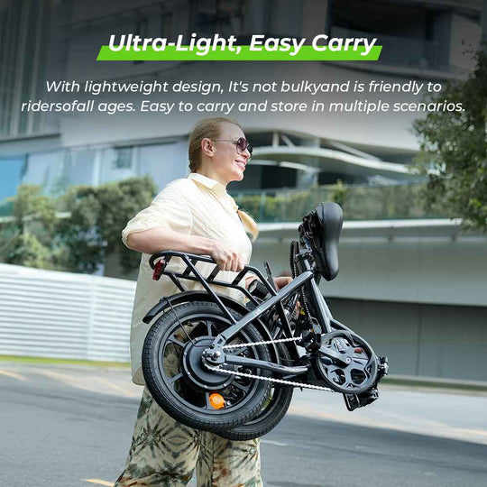 Finbike U4 Electric City Bike 16" Tires 36V 10.4Ah Battery
