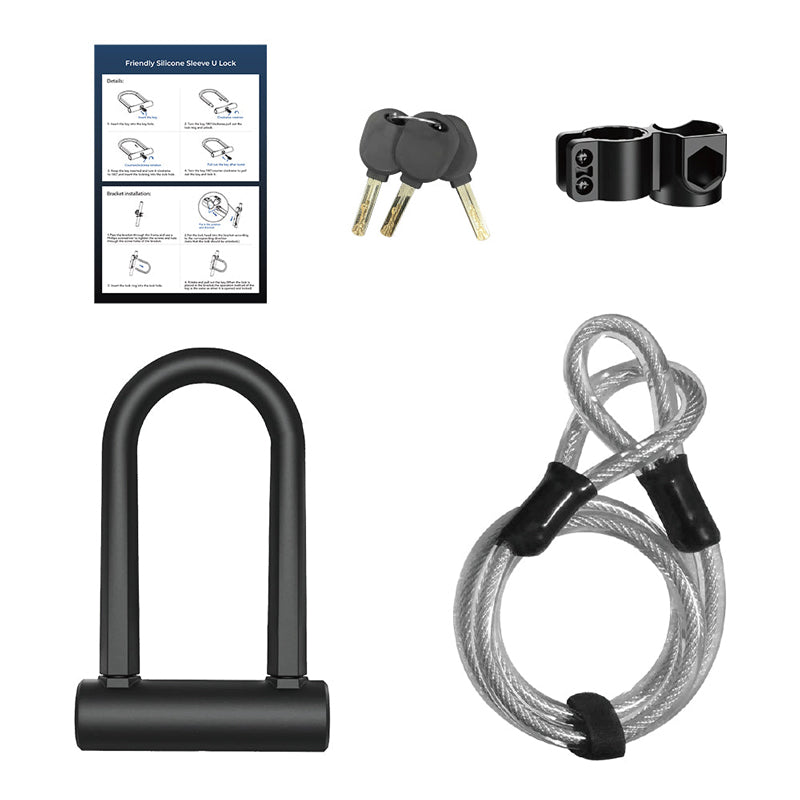 CS003 Silicone Sleeve U Lock