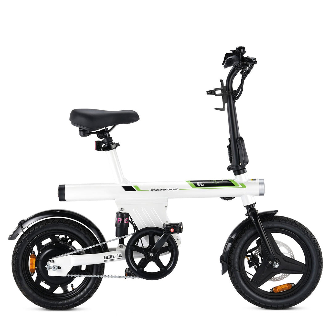 Finbike U1 Electric Commuter Bike 14" Tires 36V 7.8Ah Battery