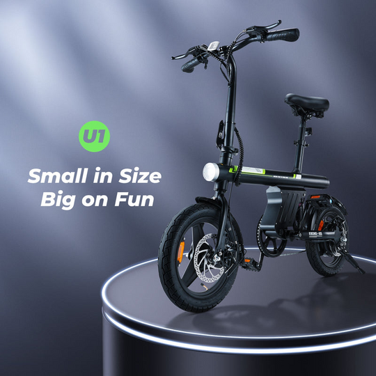 Finbike U1 Electric Commuter Bike 14" Tires 36V 7.8Ah Battery