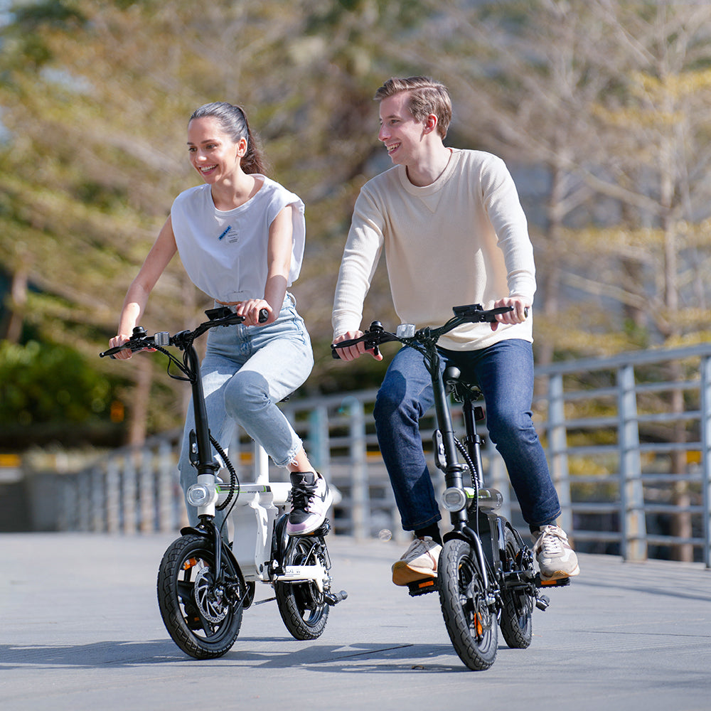 Finbike U1 Electric Commuter Bike 14" Tires 36V 7.8Ah Battery
