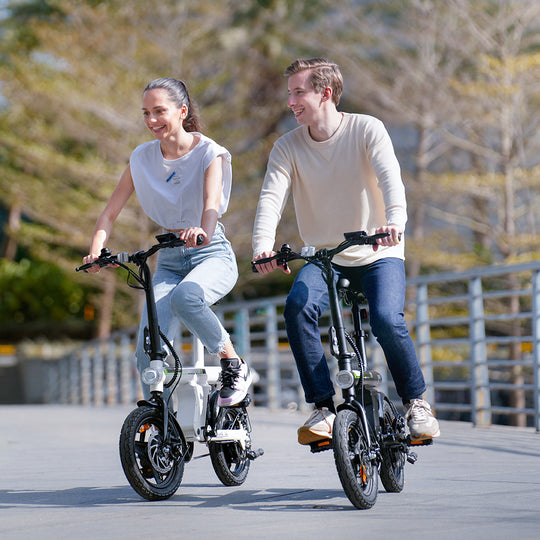 Finbike U1 Electric Commuter Bike 14" Tires 36V 7.8Ah Battery