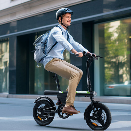 Finbike U1 Electric Commuter Bike 14" Tires 36V 7.8Ah Battery