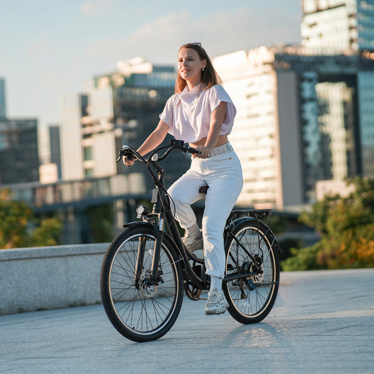 Finbike U2 Electric Step-Thru Bike 26" Tires 36V 13Ah Battery