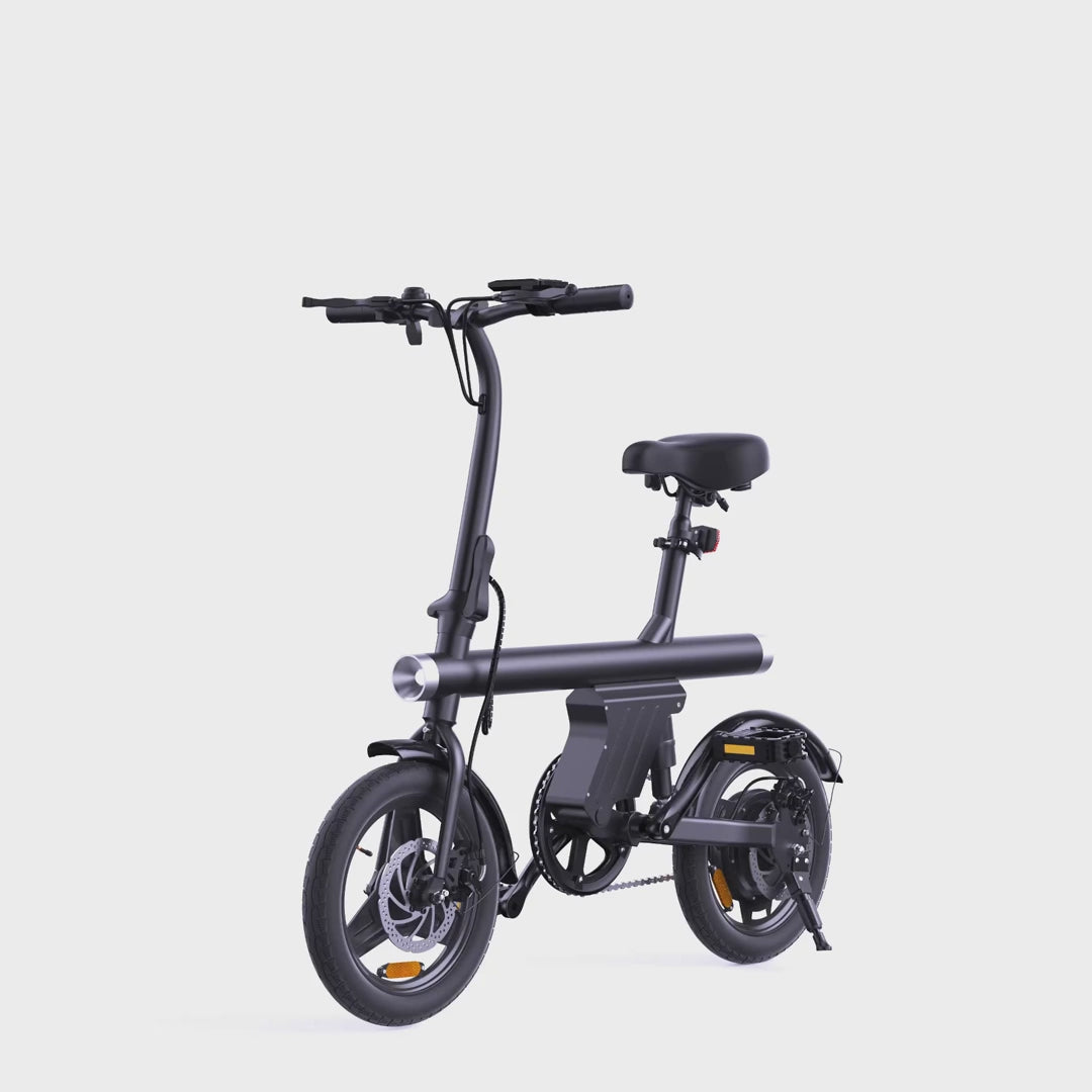 Finbike U1 Electric Commuter Bike 14" Tires 36V 7.8Ah Battery